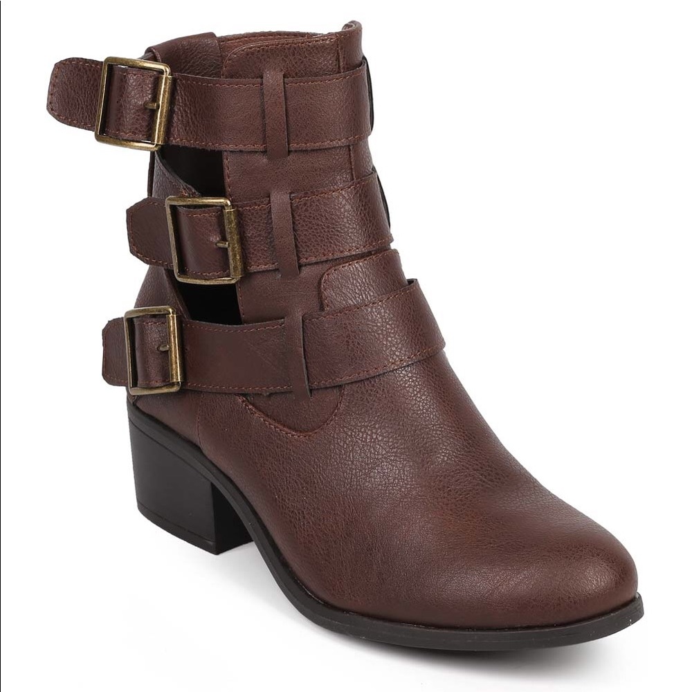 Buckle Ankle Boots